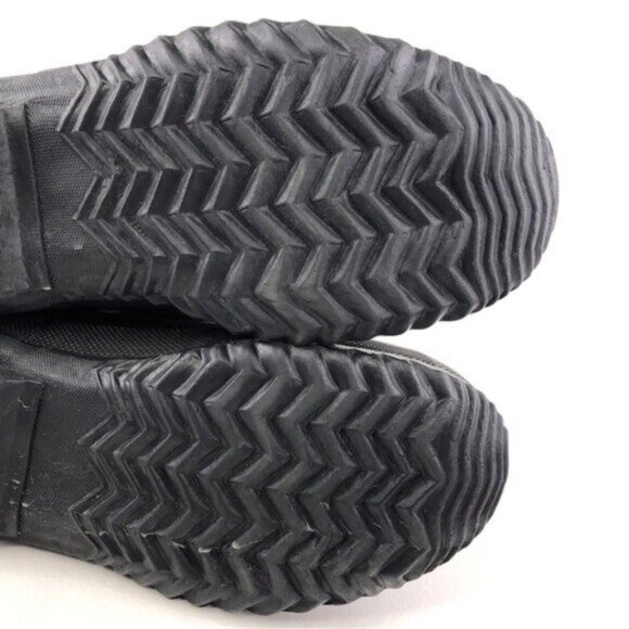 Sorel Caribou Black Leather Waterproof Winter Boots 6 - Picture 11 of 13